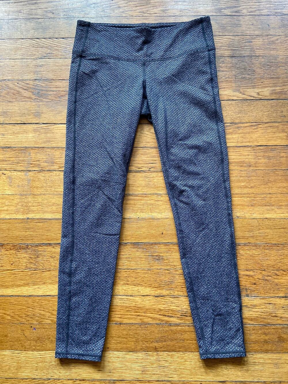 ATHLETA Gusset Coolmax Grey Leggings sz S